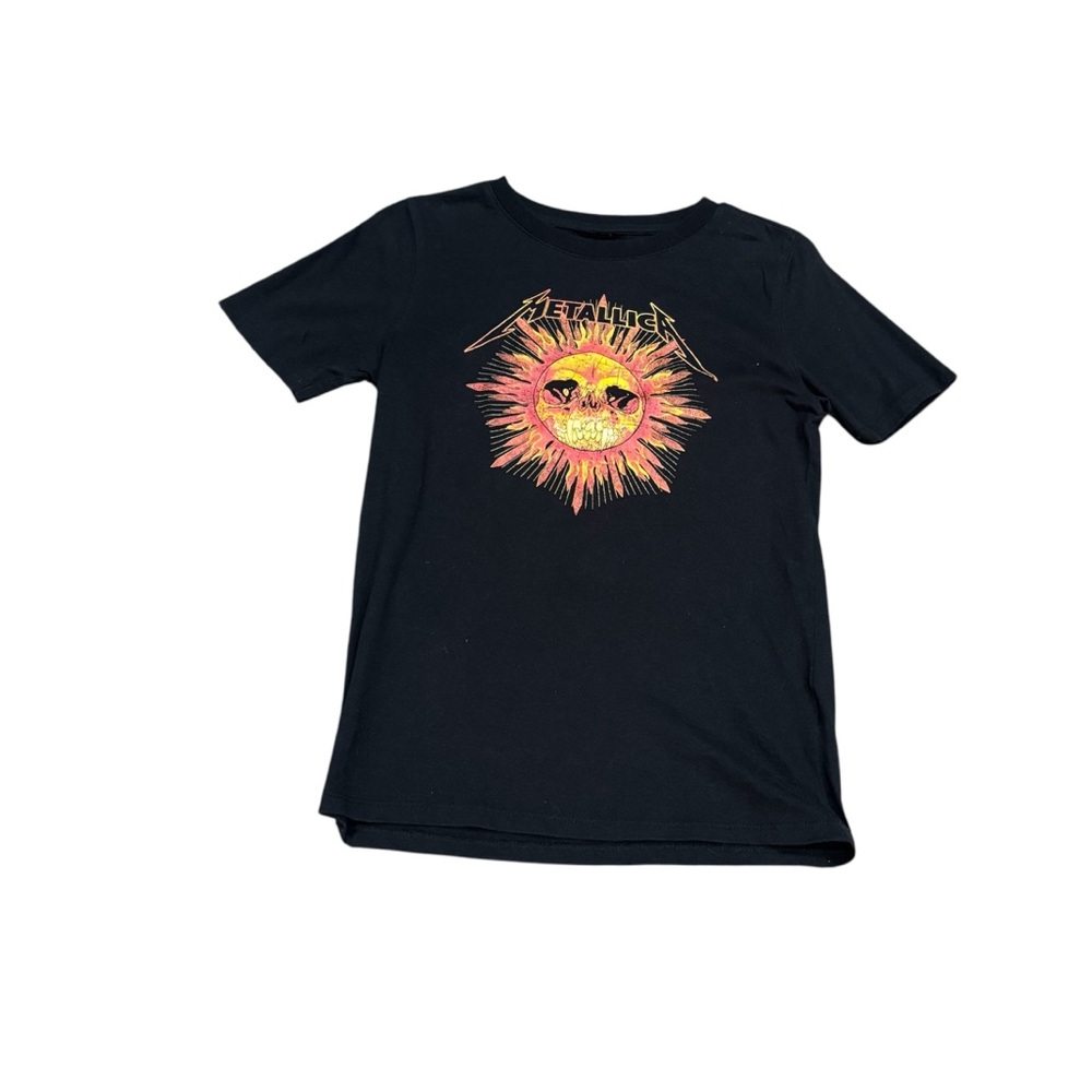 Cotton On Black Kids Metallica T-Shirt